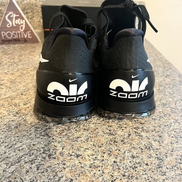 Nike Air Zoom Infinity Tour Flyknit Golf‎ Shoes Black CZ8301-077 Size 9 Wide - Picture 6 of 8